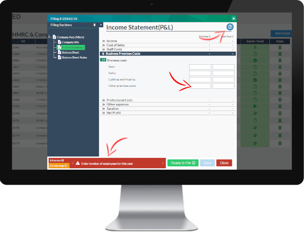 IXBRL Company Accounts Template